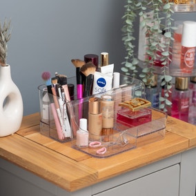 Addis Acrylic 6 Compartment Make Up Organiser