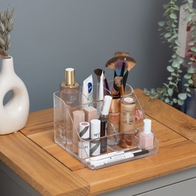 Addis Acrylic 6 Make Up Compartment Tray