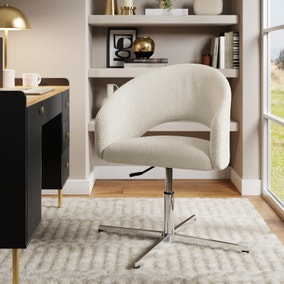 Fergie Boucle Office Chair