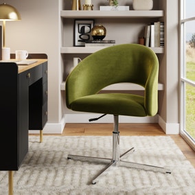 Fergie Velvet Office Chair