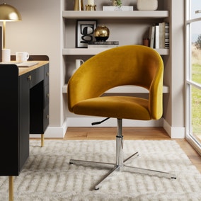 Fergie Velvet Office Chair