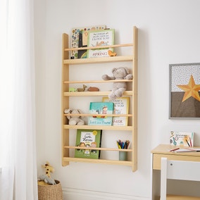 Kids Amber Wall Mounted Book Shelf Kids Amber Wall Mounted Book Shelf