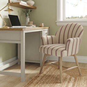 Petit Folkstone Stripe Swivel Office Chair Petit Folkstone Stripe Swivel Office Chair